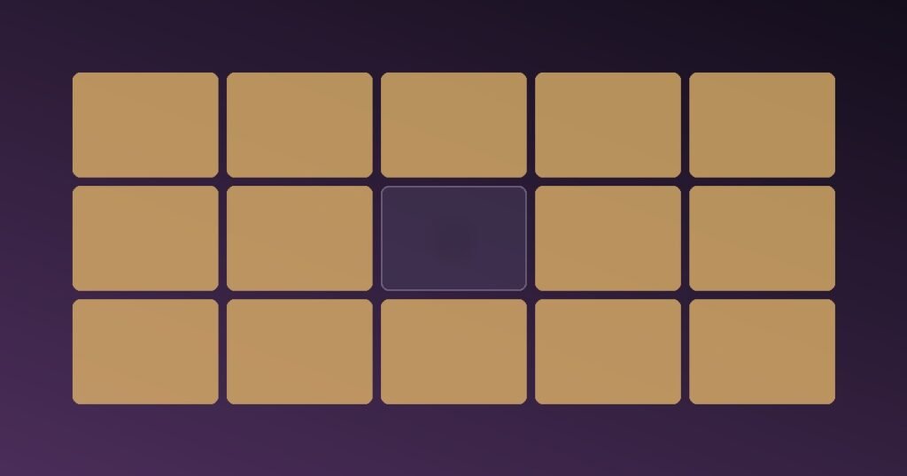Abstract illustration of a grid of bright polished squares representing a curated social media feed with one dim ordinary square representing real life