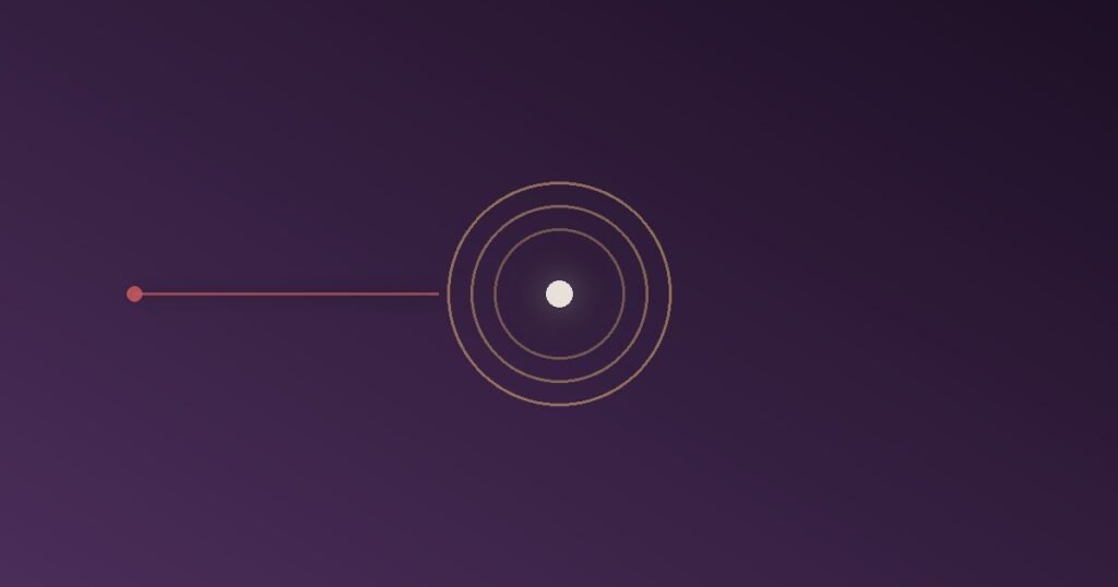 Abstract illustration of a central node surrounded by a protective ring that grows stronger when an external force pushes against it, representing how a strongly held belief tied to identity can strengthen in response to a direct correction