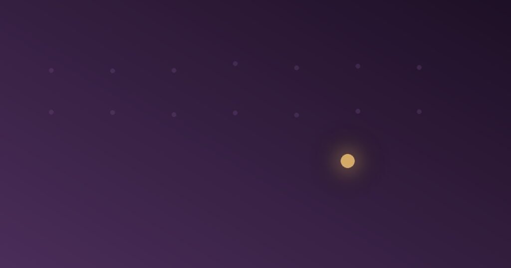 Abstract illustration of a faint repeating background pattern with one bright node matching its shape in the foreground, representing how a person's early relationship template shapes which new partners feel instinctively familiar